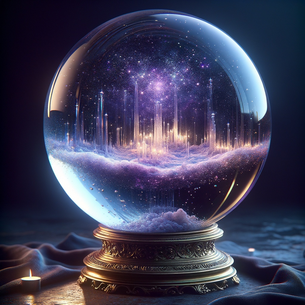 Crystal ball for divination