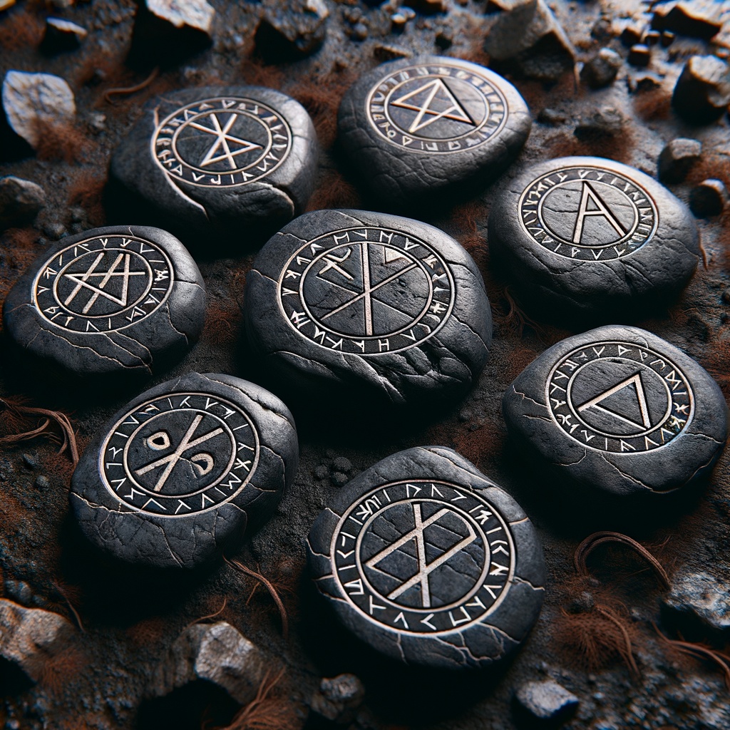 Rune stones — ancient Elder Futhark rune reading